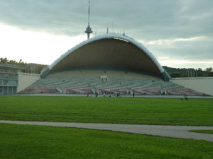 Vilnius capital of Lithuania 3 Sept - the parks we rode our bikes through (2)