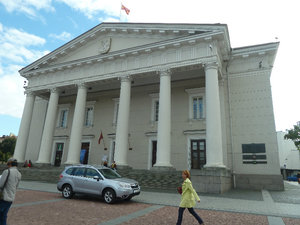 Vilnius capital of Lithuania 3 Sept - Town Hall