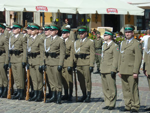 Warsaw Capital of Poland - 10th anniversery of the Polish Border Guards celebration in Palace Square (3)