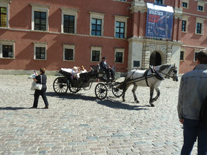 Warsaw Capital of Poland - many horses in Warsaw