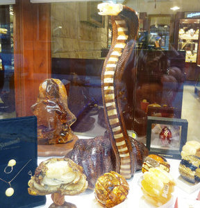 Warsaw Capital of Poland - snake of amber
