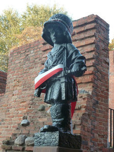 Warsaw Capital of Poland - The Little Insurgent Monument commemorates heroic children who took part in Warsaw Uprising