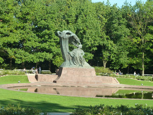 Warsaw Capital of Poland - the Park and Palace Complex - Lazienki Park