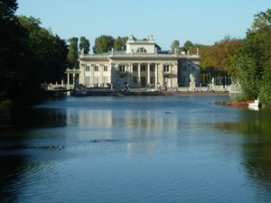 Warsaw Capital of Poland - the Park and Palace Complex - Palace on the Lake (2)