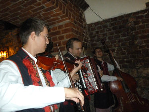 Krakow Old Town Poland - Folk Music Show in Tradycyja Restaurant on Market Square (7)