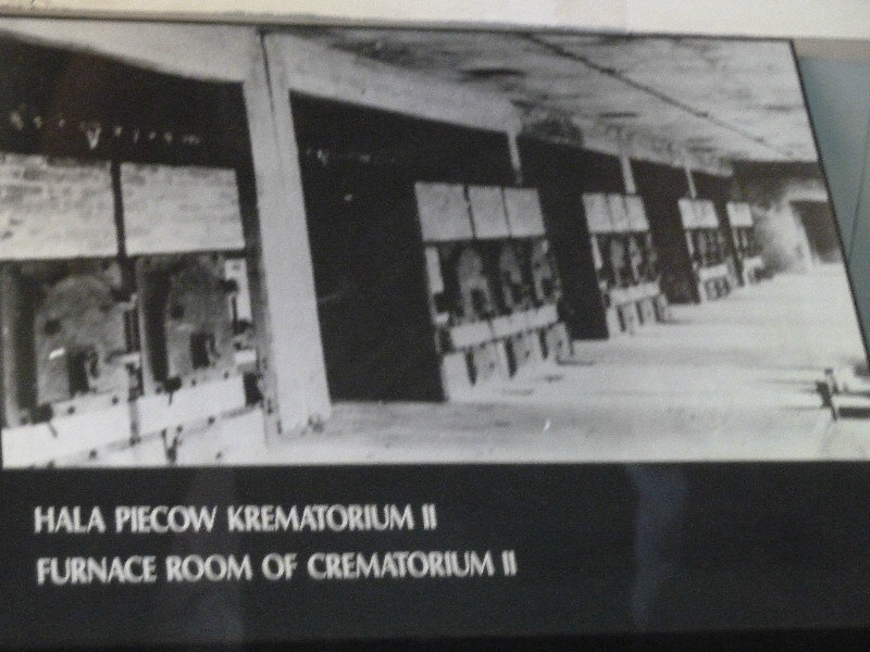 Auschwitz 1 Camp Poland - a model of crematorium (2)