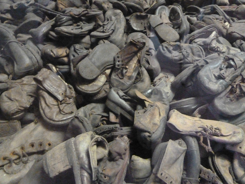Auschwitz 1 Camp Poland - murdured peoples items found (6)