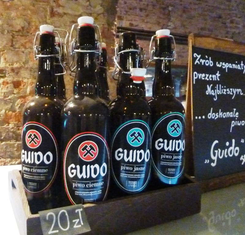 Guido Coal Mine in Zabrze - beer in cafe underground in Poland