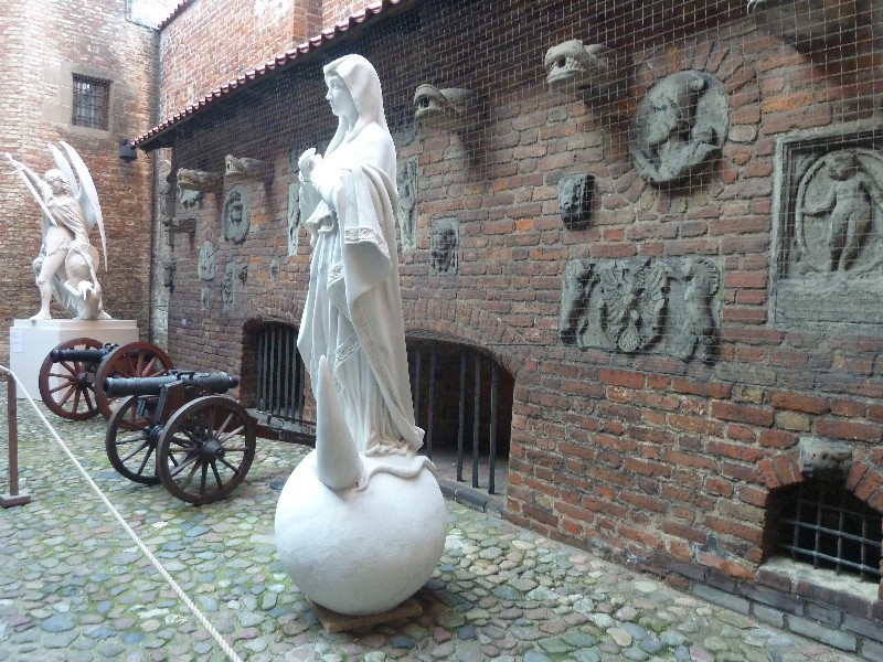 Gdansk in north Poland coast - amber museum