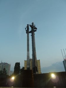 Solidarity Museum in Gransk in north Poland coast - solidarity against communism