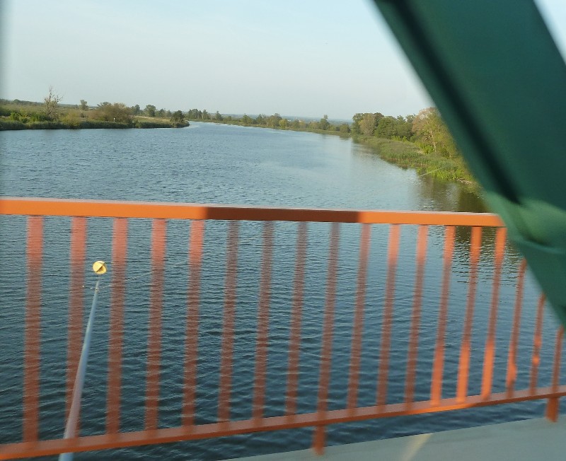 Polish German Border - Odra River
