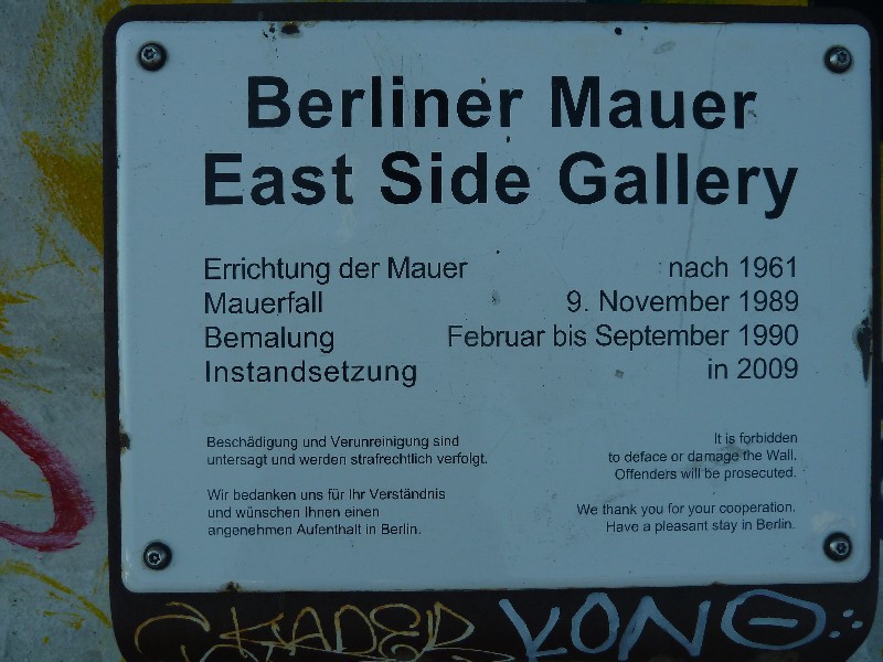 Berlin Germany - Berlin Wall Eastside Gallery (10)