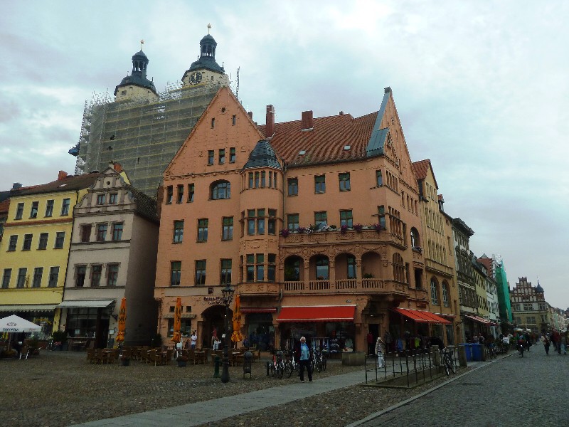 Lutherstadt Wittenberg Germany - the Marketplatz (2)