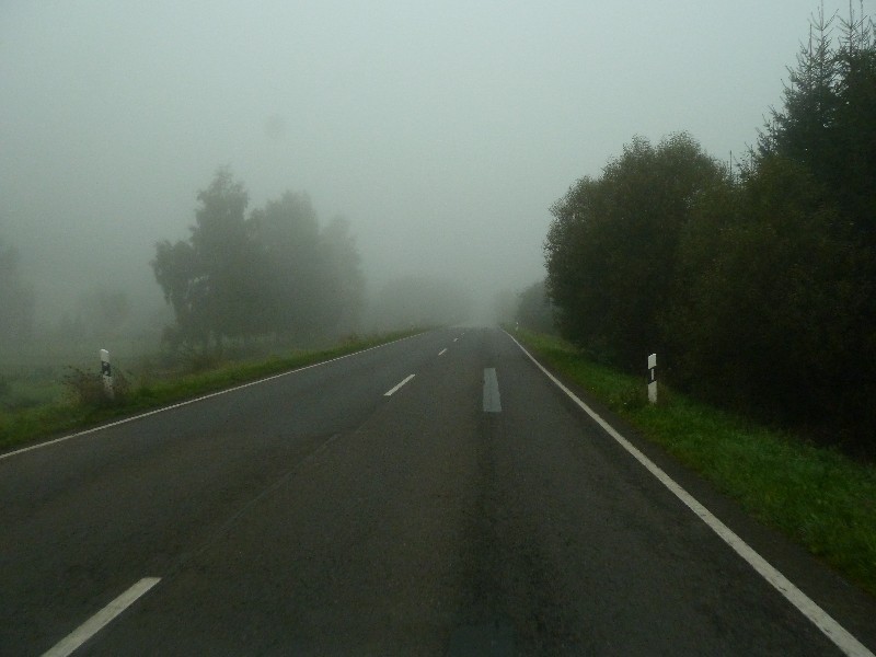 Fog on the morning of 20 Sept but the day cleared