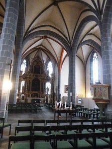 Hann. Munden in central Germany in the Erlebnis Region - St Blasius Church Lutheran (4)