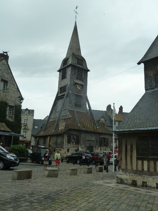 Hornfleur Normandy France - biggest wooden church in France (4)
