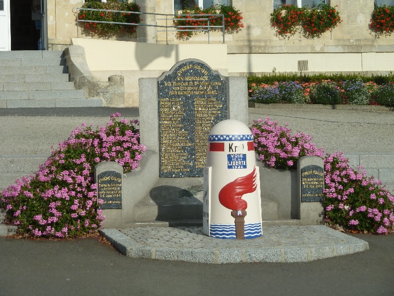 Omaha Beaches Normandy France - Sainte-Mere-Eglise memorial