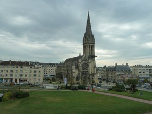 Caen capital of Normandy France  - St Pierre Church