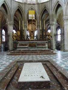 Caen capital of Normandy France Eglise Saint Etienne Le Vieux where Willian Conquores tomb is  (7)