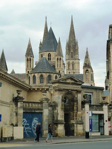 Caen capital of Normandy France Eglise Saint Etienne Le Vieux where Willian Conquores tomb is (5)