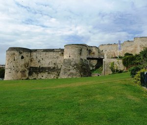 Chateau de Caen capital of Normandy France (1)