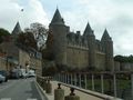Josselin in central Brittany France - chateau des Rohan (2)