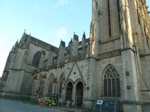 Quimper Cathedral in eastern Brittany France