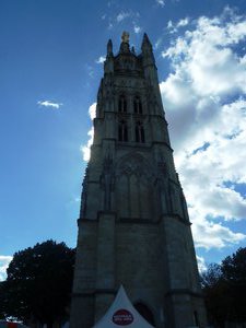 Bordeaux France - Tour Pey Berland a bell tower witout bells (1)