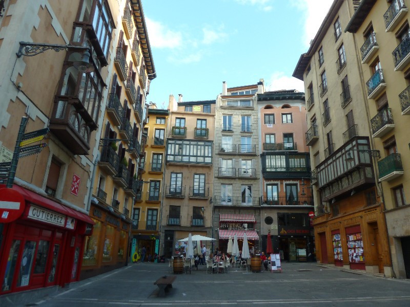 Pamplona Spain 6 and 7 October 2014 - the streets where the bulls run (1)