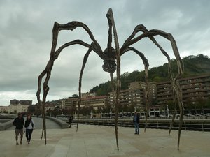 Bilbao in northern Spain - Guggenheim Museum (1)