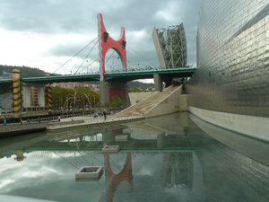 Bilbao in northern Spain - Guggenheim Museum outside (6)