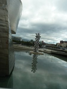 Bilbao in northern Spain - Guggenheim Museum outside (7)