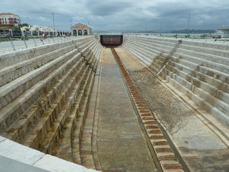 Santander in northern Spain 8 October 2014 - dry dock