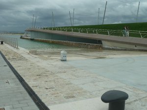 Santander in northern Spain 8 October 2014 boat ramp