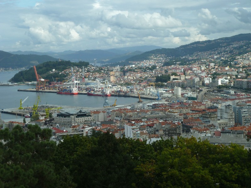 Views of Vigo on west coast of Spain (2)