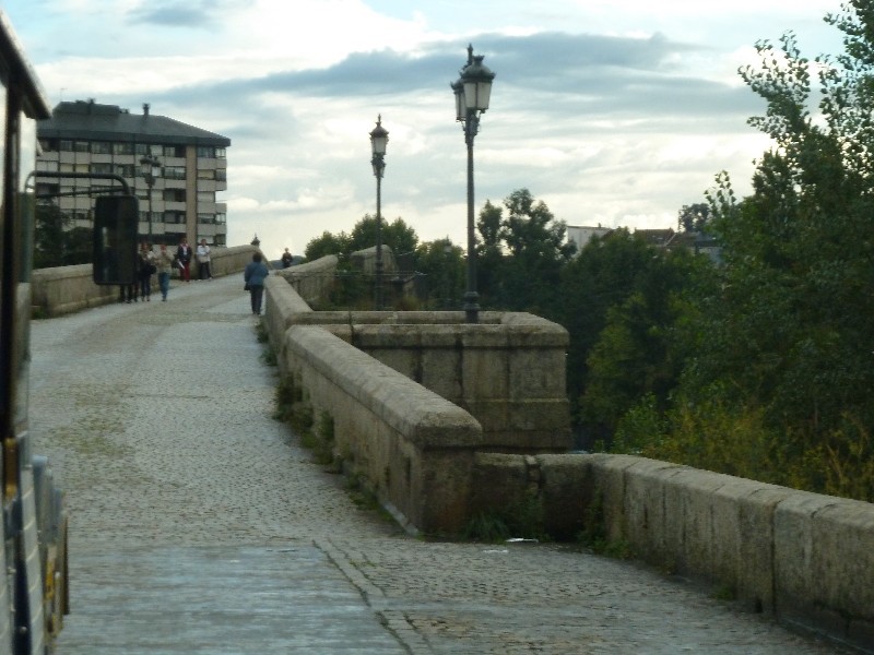 Ourense in western Spain - the Roman Bridge