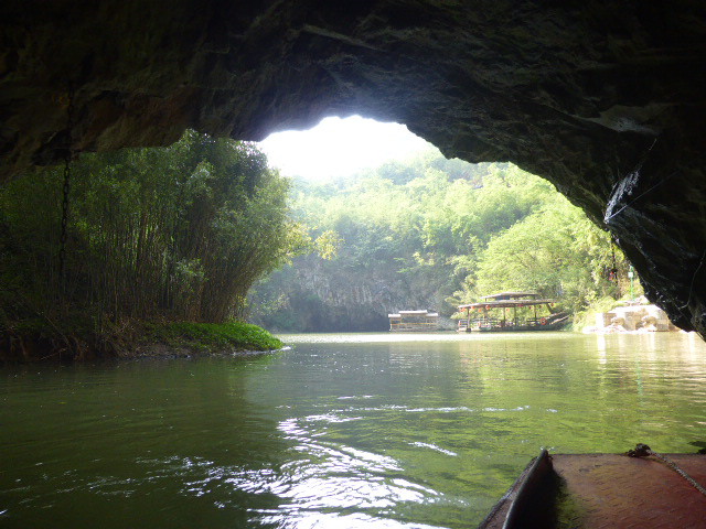 Dragon Palace - cave with river near Guiyang (47)