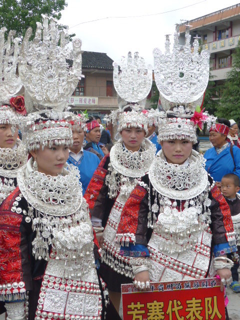 Sister Meal Festival at Shindong a Miao people village in Miao and Dong Province southern China (36)