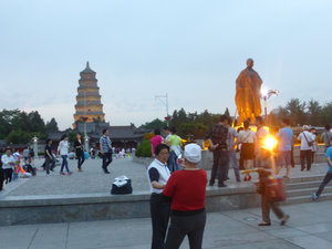 Dayap Pagoda in Xi'an gardens (2)