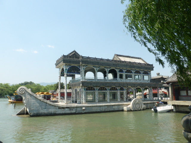 Marble boat at Summer Palace Beijing