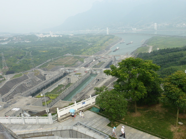 The locks in the Yangtze Dam Wall (3)