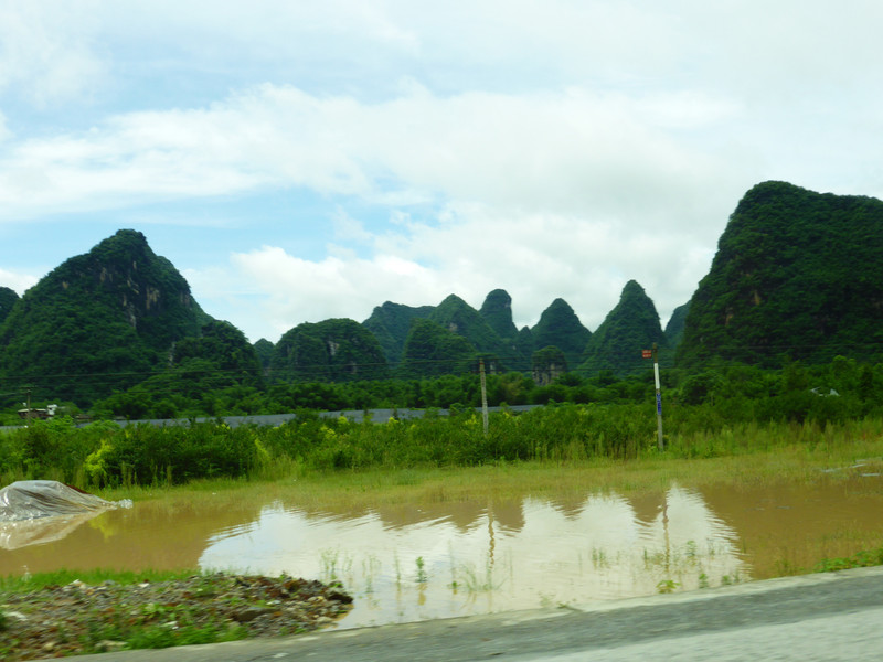 Countryside from Yangshuo to Guilin (6)