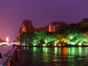 Our night boat trip along the Li River (16)