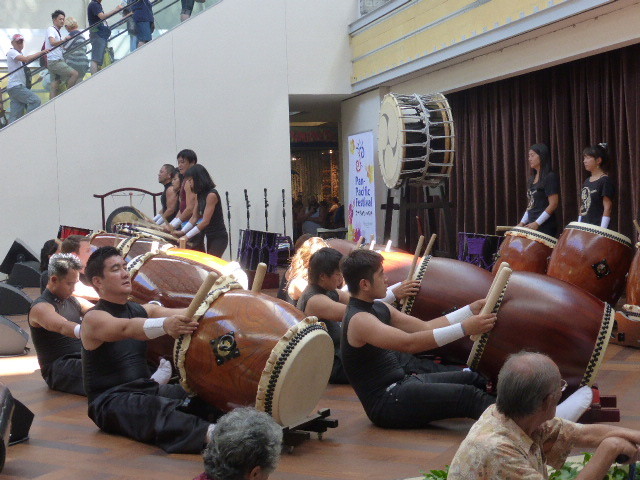 Entertainment in shopping centres for Pan Pacific Festival Waikiki Beach (2)