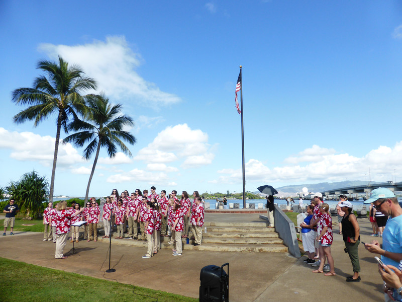 Outside the USS Bowfin Museum at Pearl Harbour (3)