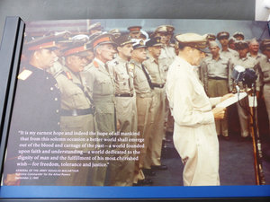 USS Missouri at Pearl Harbour - the signing of the end of the War - captions worth a read (2)