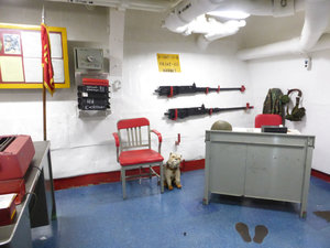 USS Missouri at Pearl Harbour - War Room