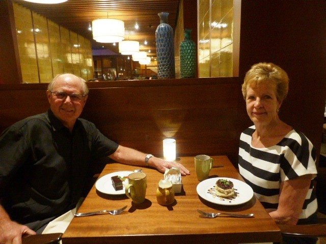 Our dinner at the  Japengo Restaurant Hyatt Regency (2)