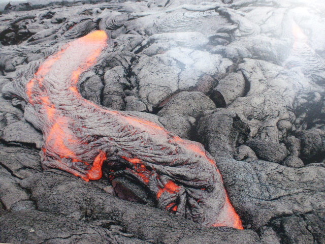 Kilauea which has been erupting since January 3rd, 1983 (3)