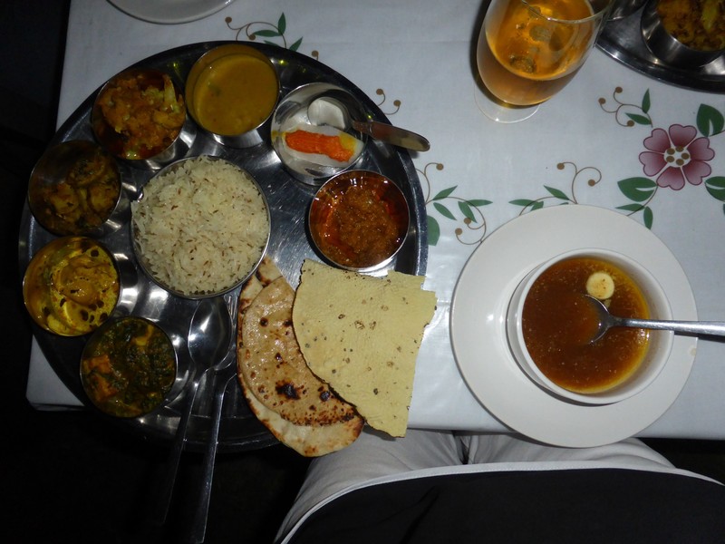 Dinner at the Radhika Haveli in Mandawa (2)